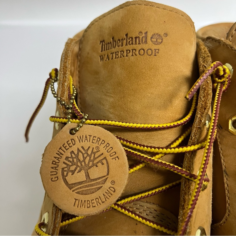 Timberland Men’s Classic Chukka Boots Size 14 Wheat/Nubuck Leather Waterproof - Picture 6 of 11